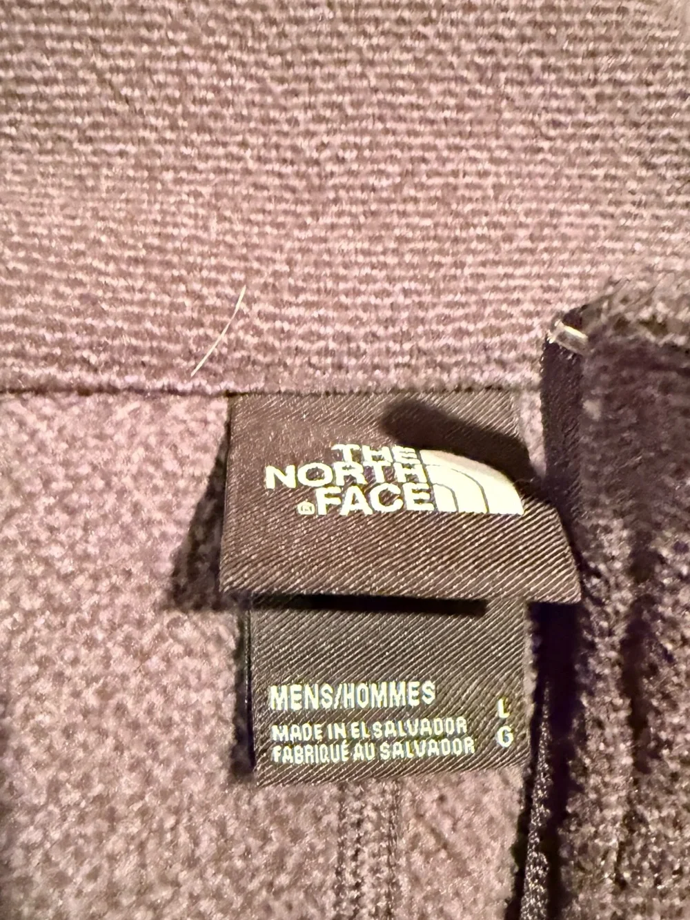 The North Face Men’s Dark Gray Half-Zip Pullover Sweater